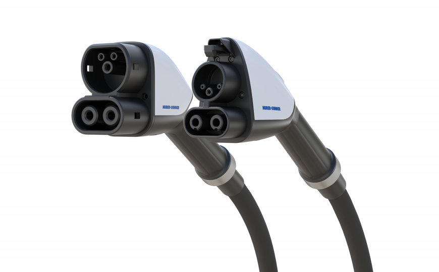 HUBER+SUHNER ENABLES CONTINUOUS ELECTRIC VEHICLE CHARGING AT 500 A